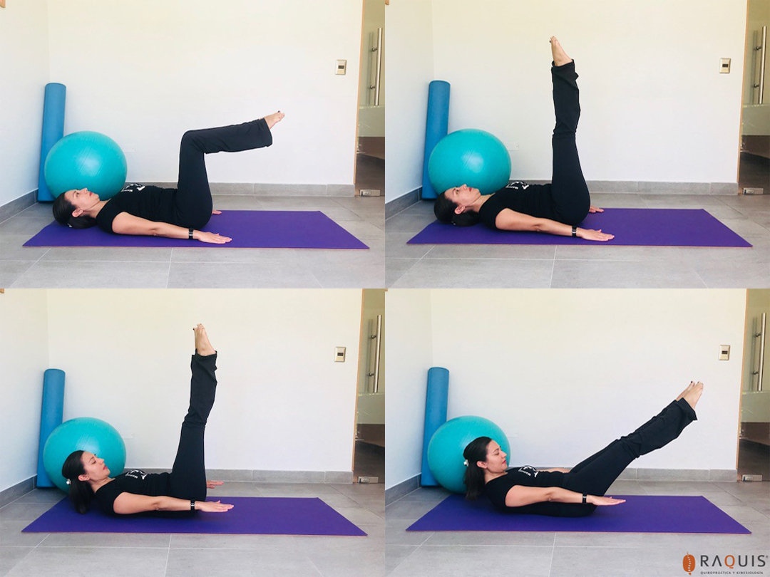 Pilates: ejercicio The Hundred