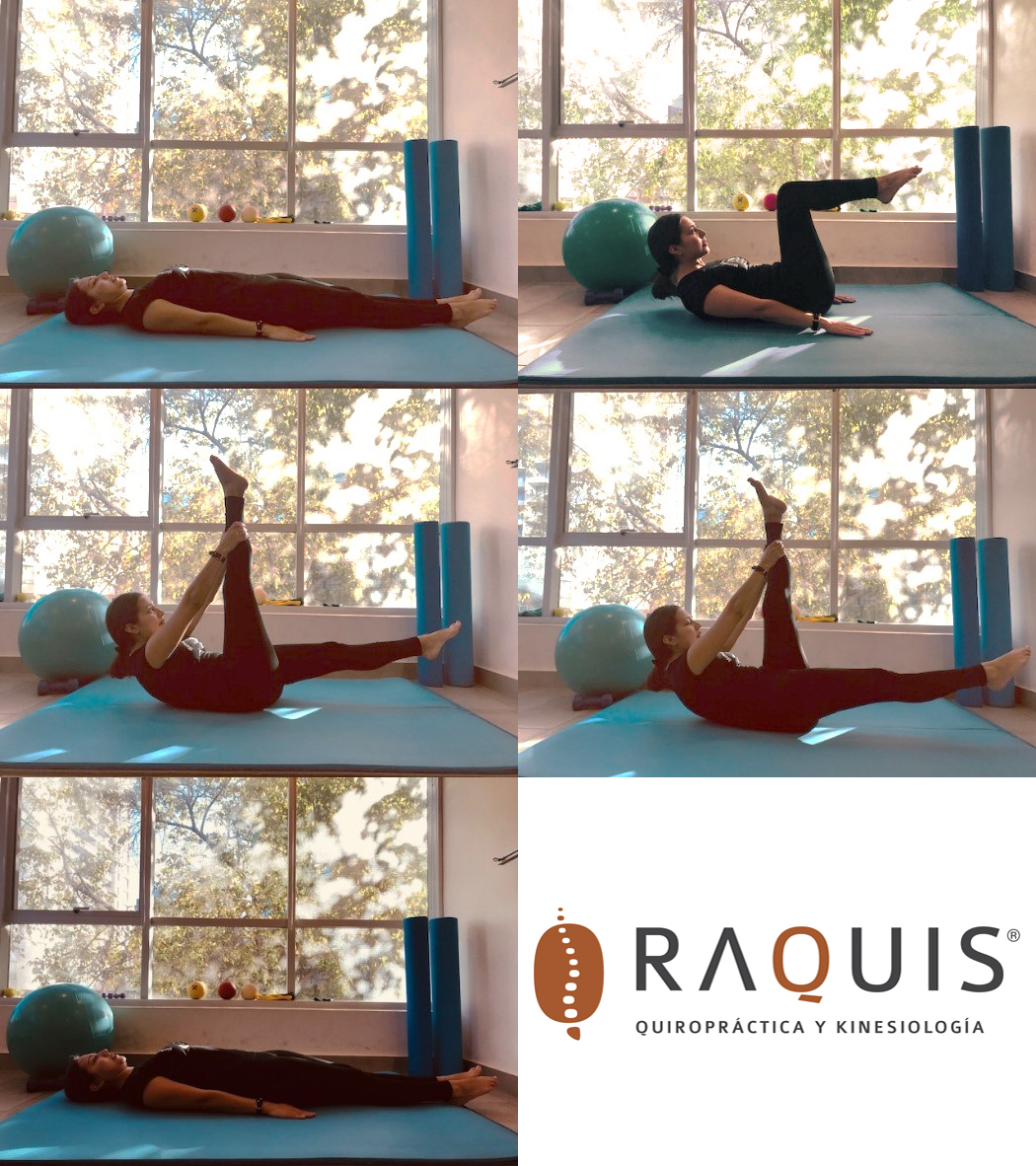 Pilates: ejercicio One Straight Leg Stretch