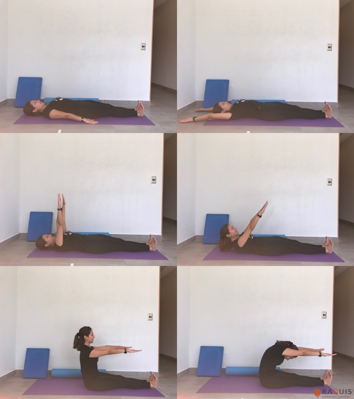 Pilates: ejercicio Roll Up