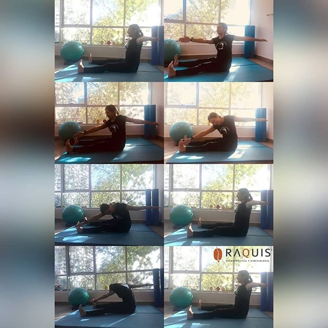 Pilates: ejercicio Saw