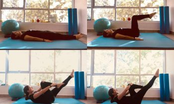 Pilates: ejercicio Single Leg Stretch